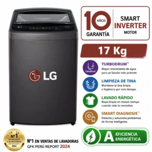 Lavadora Carga Superior 17 kg WT17BVTB