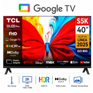 Televisor TCL QLED 40 Full HD Google TV 40S5K