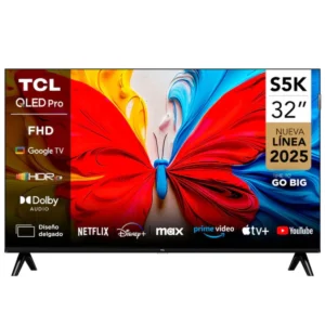 Televisor TCL 32 QLED Full HD Smart TV 32S5K Google TV